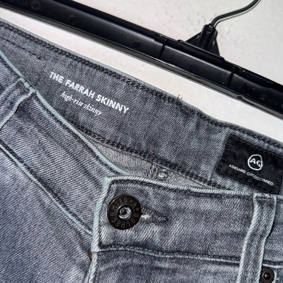 AG Adriano Goldschmied Women's Farrah High Rise Skinny Jean Size 27 - Picture 5 of 7